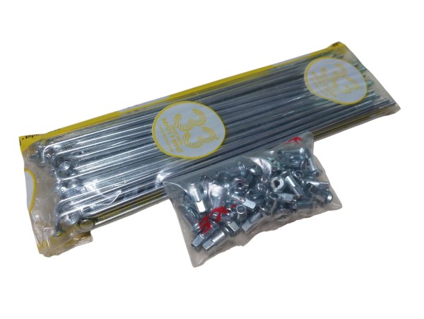 Rayos Nacional para Moto x 3.00mm. de 185 x36 c/Niple  *F